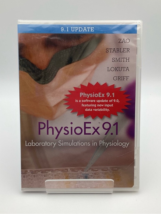 Pearson Other - PhysioEx 9.1 Laboratory Simulations in Physiology Software CD-ROM